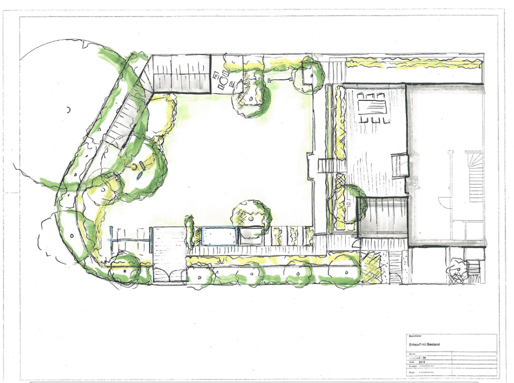 Markus Lüsse Landschaftsarchitekt Gartenplan